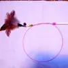 2019 Pettoy pet products source manufacturers interactive steel wire funny cat sticks for scratching and playing