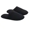 Men's Organic Cotton Cozy Indoor Memory Foam House Flat Washable Slippers