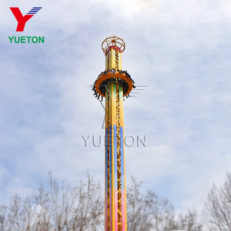 Adult Thrill Rides - Rotary Flying Drop Tower Experience