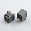 2019 hot sale 55 series deep gray grey 4pin rj11 4p4c-e-gray-high 5 telephone adapter jack