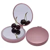 Lightweight Plastic Mirror Vanity LED Lighted Portable Magnifying Makeup Travel Mirror Compact