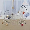 Glass Hanging Pendant Glass Ball Vase With Rope Decoration