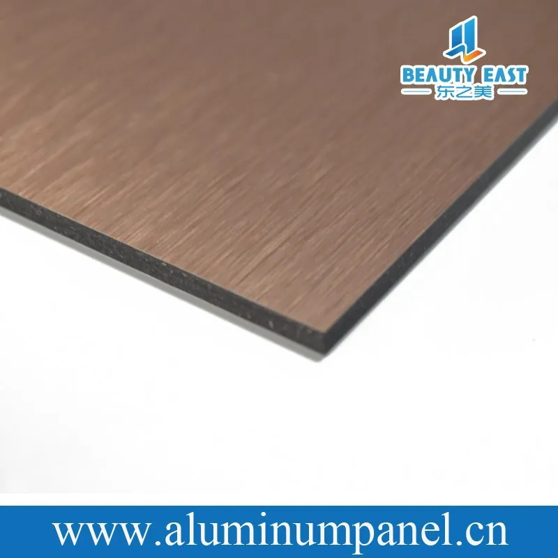Acp Aluminum Mirror Cladding Wall Brushed Building 