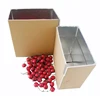 Strong quality frozen food packaging boxes insulated carton box with foam