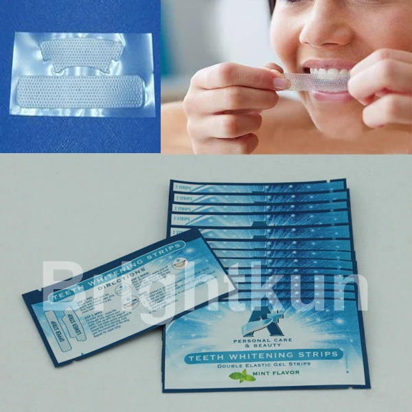 Professional Strength Bright White Teeth Whitening Strips ...