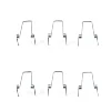 Custom stainless steel light fixture torsion spring clip, downlight lamp retaining spring clip ring, spring c clip