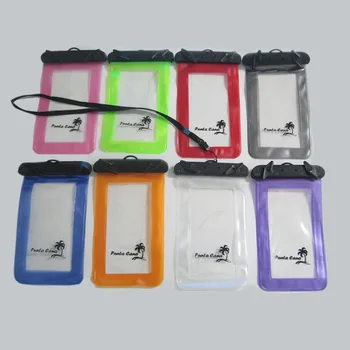 waterproof lanyard phone bag