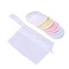 Reusable bamboo makeup remover cloth pads