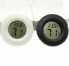 Round reptile Digital LCD Fridge Freezer water Humidity Temperature Meter gauge Thermometer Hygrometer