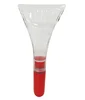 Transparent plastic ice scraper with LED light