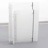 Transparent PP Plastic cover 26 holes ring binder B5 Size for Business and school