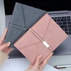 2020 custom notebook a5 leather planner in three folder with hasp