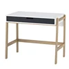 Furniture contemporary melamine laminate wooden designer office table desk with drawer