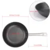 Pre-Seasoned Frying Pan Stovetop Oven Induction Safe Cast Iron Skillet Lightweight Pans