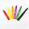 The Cheapest Washable Multi-color Bath Crayons, Temporary Wax Crayons For Kids Drawing On Bath Vinyl Wallet Crayon