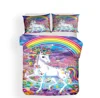 Cotton christmas quilt cover cheap hotel tartan bed sheet/quilt/pill bedspread set