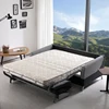 fabric sofa bed one step folding hotel project furniture fabric sofa cum bed