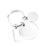 She Believe She Could So she Did Softball Pendant Stainless Steel Keychain