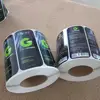 Vinyl Waterproof Self Adhesive Dishwashing by roll laundry detergent bottle private sticker label