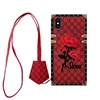 Europe and the United States tide brand for iphoneXSMAX embroidery rose mobile phone shell for 7P vibrato female models S9P