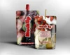 Clear Plastics Juice Spout Pouch Liquid Beverage Ketchup Food Materials Storage Bags Flask BPA
