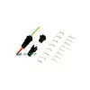 PCB pogo spring loaded connector with 2 contacts for smart watches