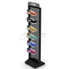 Quality Fashion women' shoe floor display stands wholesale retail lady shoe merchandise display rack for discount store