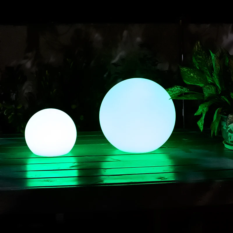 Colorful Outdoor Led Magic Lighting Ball Battery Operated Colorful Outdoor Led Magic Lighting