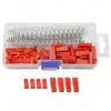 2.54mm JST SYP 2-Pin Female & Male Red Plug Housing Crimp Terminal Connector Kit JST-SYP-2A