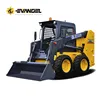 HYSOON compact digger loader HY280 with wood grapple