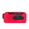 portable outdoor waterproof mini generator flashlight am fm pocket usb news radio receiver
