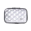 custom made Transparent clear hard plastic wash gargle bag with logo