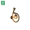 Colshine Vintage hanging hemp rope loft pendant light vintage chandeliers