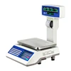 2019 Barcode Bill Label Printing Scale Price Supermarket Scales with Printer