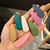 Girls Colorful Frosted Snap Hair Clips BB clip Water droplets clip