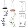 Wind Chimes Outdoor,Solar Color Changing LED Light Lamp Mobile Romantic Bell for Home, Party, Festival Decor, Night Patio