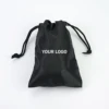 customized promotional cheap satin bag with logo printed