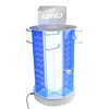 Custom Header Cell Phone Accessory Display Stand Cellular Accessories Display Acrylic Phone Charger Display Kiosk With LED Light