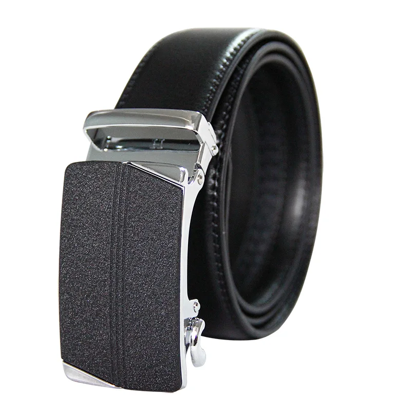 Hebilla automática para cinturon de hombre trinquete Real genuino cinturones
