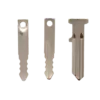 Uncut Car Flip Remote Folding Key Blank Blade Replacement Key Blade Blank for Renault Suzuki Honda