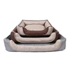 Wholesale rectangle dog beds washable dog bed memory foam bed for dog