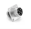 RT00104SNH Amphenol Circular Connector 4 Pin Square Flange Receptacle Female Shell Size 10 IP67 Waterproof Connector