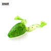 Model 3814 4pcs/Bag 60mm 5g Artificial Frog Topwater Frog Lure Soft Swimbait Fishing Lure Soft Frog Baits