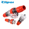 Electrical plug socket 10 amp 500V 4 pin high temperature resistance industrial plug socket