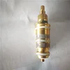Plunger type elements thermal actuator temperature control element