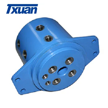 
1-30 Multi channel hydraulic central swivel union are designed for excavator, crane, grader and tower crane service 