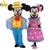 Funtoys CE cartoon mickey and minnie mascot costume for adult