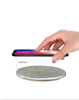Factory 10W Fast Wireless Charger with Cable Jean Fabric Wireless Charging Pad