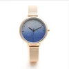 Fashion Simple Style Temperature Change Color Women Watch Sun UV Color Quart Watch