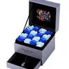 Handmade custom promotional gift box with lcd screen video